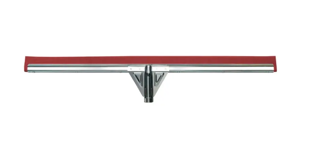 Heavy Duty Moss Rubber Floor Squeegee CR Red 22"